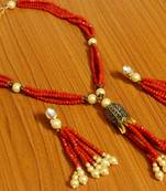 Orange Swarovski Crystal Necklace-Sets