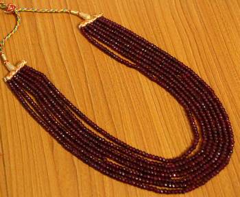 Maroon Onyx Necklaces 1