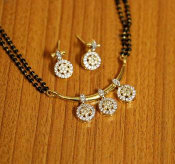 White Mangalsutra 1