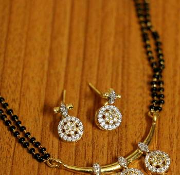 White Mangalsutra 2