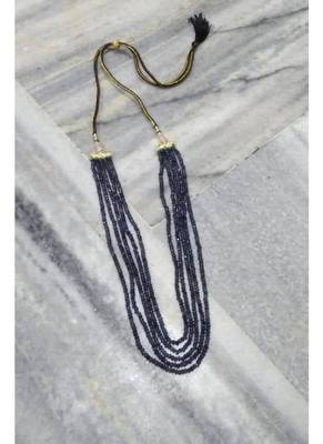 Luxurious Multi Strand Onyx Beaded Hand Crafted Necklace 1