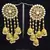 Designer Bahubali Devsena AD Pearl Jhumki Earrings Set