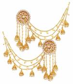 Designer Full Bahubali devsena Earrings Earcuffs Set