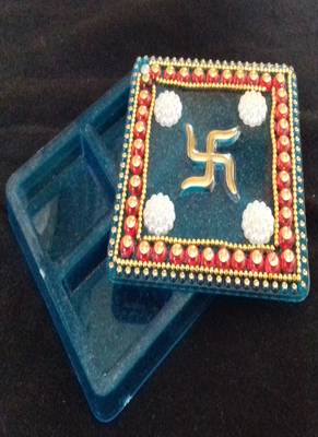 Beautiful haldi kumkum box 1