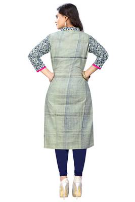 Multicolor printed cotton kurti 2