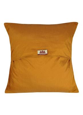 Lal Haveli Living Room Decor Elephant Silk Pillow Covers 16 x 16 inch Set of 5 Pcs 4