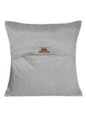 Lal Haveli Elegant Handmade Designer Throw Silk Cushion Covers 16 x 16 inch Set of 5 Pcs 4