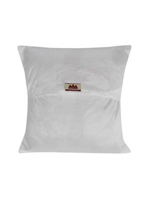 Lal Haveli Designer Sofa Decorations Square Shape White Silk Cushion Covers 16 x 16 inch Set of 5 Pcs 4
