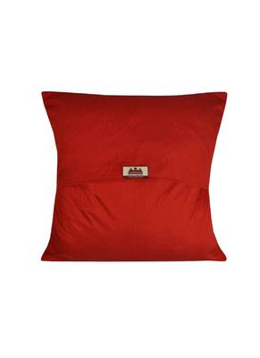 Lal Haveli Designer Home Decor Silk Pillow Cushion Covers 16 x 16 inch Set of 5 Pcs 4