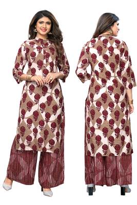 Multicolor printed rayon kurti 5