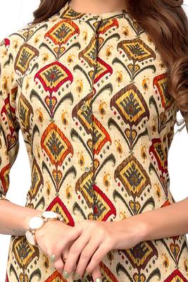 Multicolor printed kurti 4