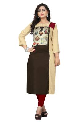 Multicolor embroidered rayon kurti 1