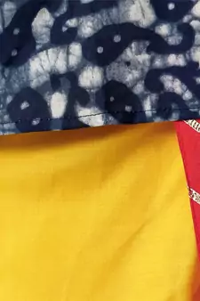 Jaipuri Print Cambric Cotton Dhoti Kurta  Indigo