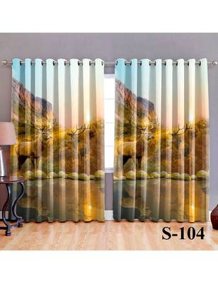 Frimerr multicolor curtain for window, door etc  1