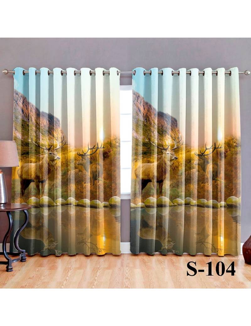 Frimerr multicolor curtain for window, door etc 