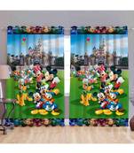 Frimerr multicolor curtain for window, door etc 