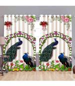 Frimerr multicolor curtain for window, door etc 