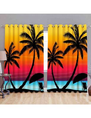 Frimerr multicolor curtain for window, door etc  1