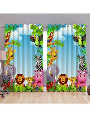 Frimerr multicolor curtain for window, door etc  1
