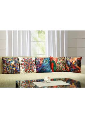 Cushion Cover Set Of 5 Pcs Digital Printed By Frimerr 1