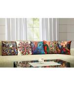 Cushion Cover Set Of 5 Pcs Digital Printed By Frimerr