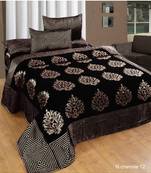 multicolor printed Soft Touch Fabric Double bed sheet and two pillow cover