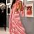 Striped Linen Saree With Zari Pallu