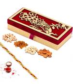 Aapno Rajasthan Assorted Dryfruits And Laser Cut Wooden Box