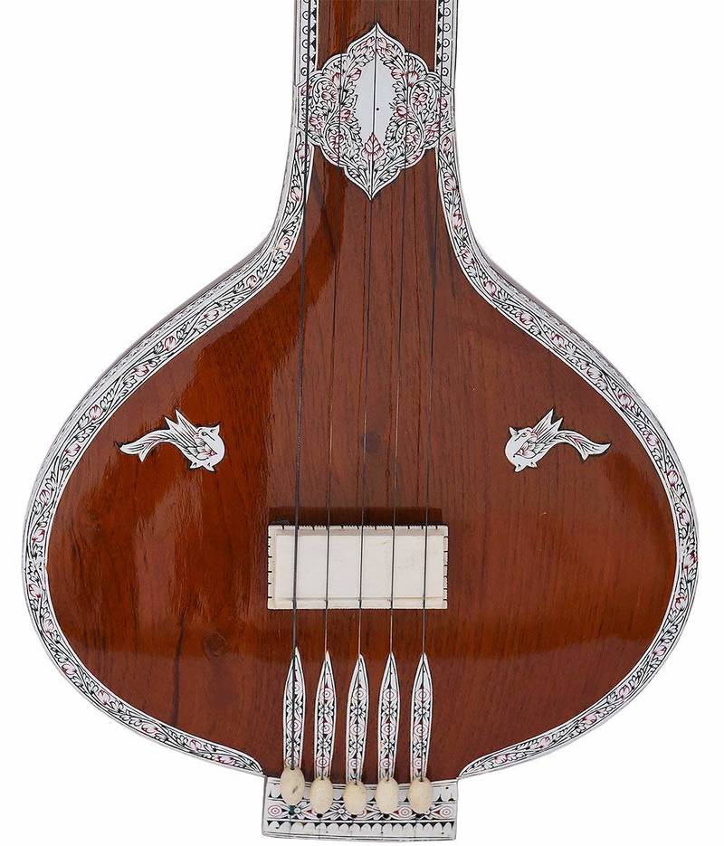 Tanpura, Tambura, Tanpuri, 5 Main String, Tun Wood, Beautiful Craft