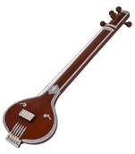 Tanpura, Tambura, Tanpuri, 5 Main String, Tun Wood, Beautiful Craft Inlay Work, Natural Wood Colour, Extra Strings