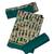 Green Warli printed Dress Material with Chiffon dupatta
