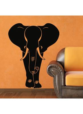 Walking Elephant wall decal 1