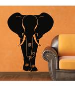 Walking Elephant wall decal