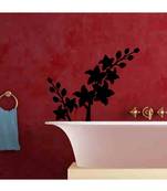Flower & buds design wall decal