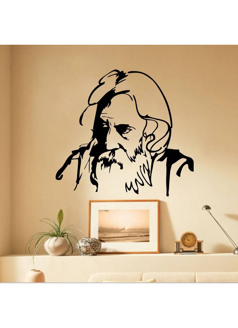 Ravindranath Tagore wall decal