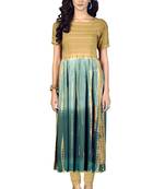 Multicolor printed rayon multicolor kurtis