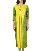 Multicolor printed rayon multicolor kurtis