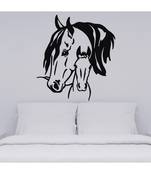 Two Horse heads Wall decal