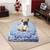 Indian Dog Pillow Case Decorative Cotton Mandala Pet Bed Square Throw (Cover Only)