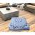 Indian Dog Pillow Case Decorative Cotton Mandala Pet Bed Square Throw (Cover Only)