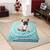 Indian Large Dog Bed Ethnic Mandala Floor Pillow Cotton Cushion Bohemian Pet Bed Throw (Cover Only)