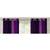 Fabzi Set of 2 Door Semi-Transparent Eyelet Polyester Curtains Violet
