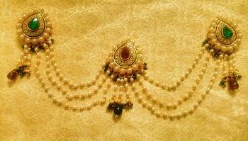 Maang Tikka Matha Patti Bridal Wedding Jewellery 1