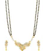 Clear CZ AD American Diamond Mangal Sutra Jewellery for Women - Orniza