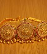 Multicolor ruby waist belt