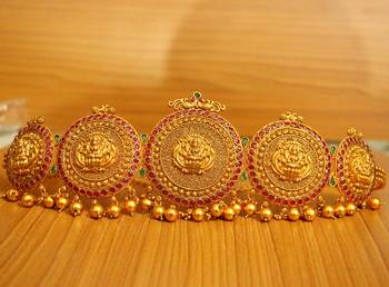 Multicolor ruby waist belt 2