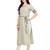 Off-white plain Khadi cotton kurtis