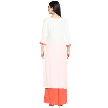 Multicolor Rayon Printed Stitched Kurti 3