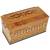 Harmonium Teak Wood, 11 Stop- 6 Main & 5 Drone, 3   Octaves, Coupler, Natural Wood Color, Bass/Male Reed- 440 Hz.