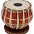 Tabla Drum Set, 2.5 Kg Red Painted Designer Brass Bayan, Sheesham Wood Dayan, Hand Made Drum Skin, Camel Leather Strap